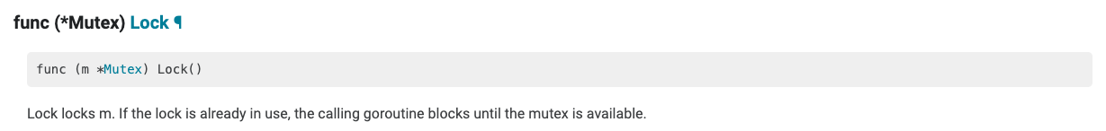Mutex Lock